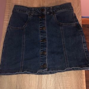 Jean skirt